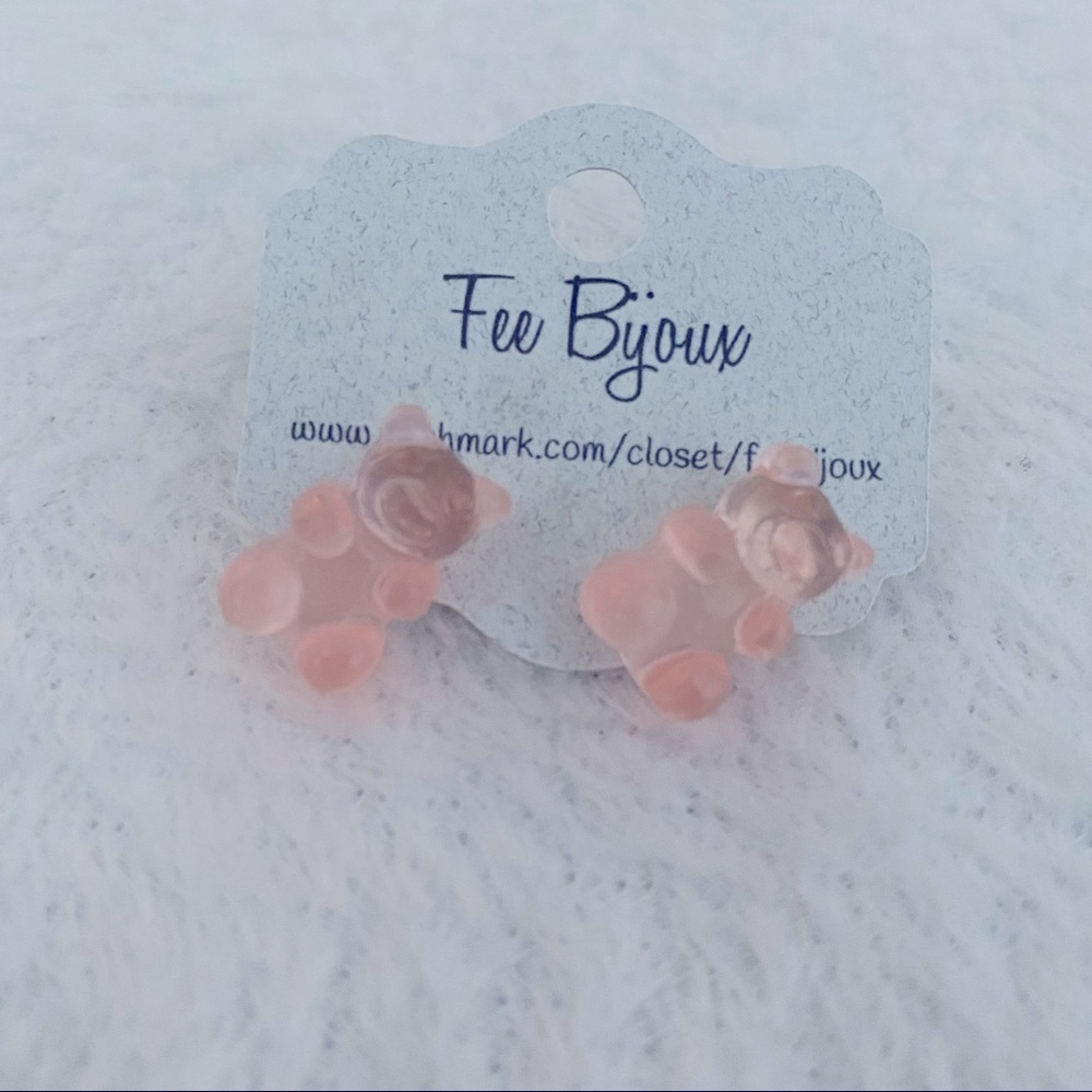 Gummy Bear Earrings 🧸🧡